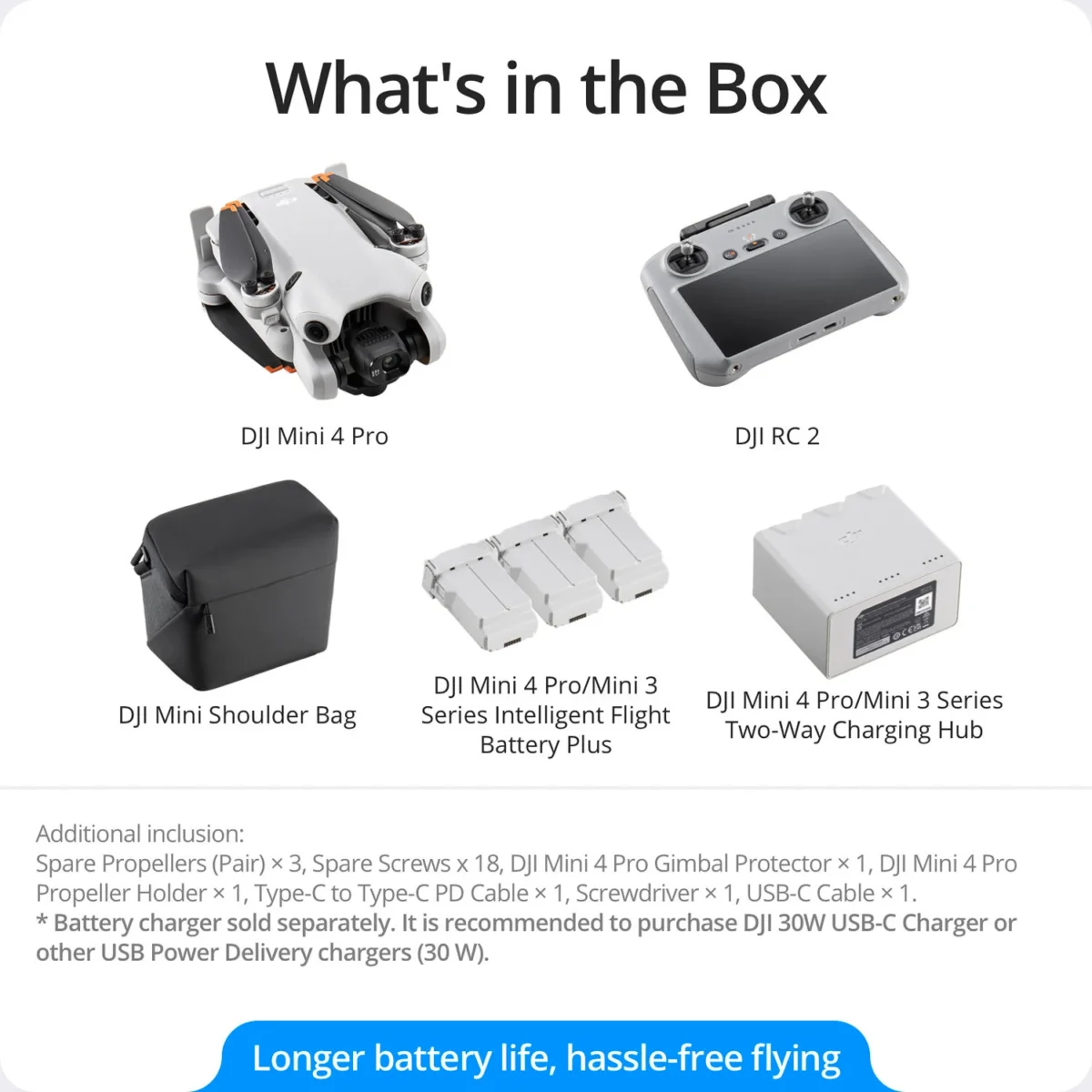 DJI Mini 4 Pro Fly More Combo Plus with RC 2 Controller - Image 3