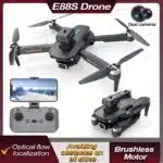 E88S Rc Drone HD Camera Obstacle avoider Brushless Motor Drone - Image 3