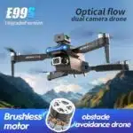E99S Rc Drone 4K Wide Angle HD Camera Obstacle avoider Brushless Motor Height Fixed Remote Control Foldable Quadrotor Helicopter - Image 4