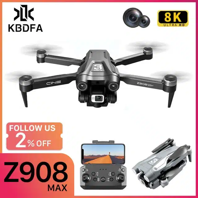 Z908 Pro MAX with Brushless Motor 2024 - Drone Fly BD