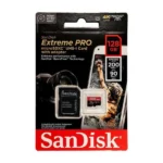 Sandisk Extreme Pro 128GB 200mbps MicroSDXC UHS-1 Memory Card With Adapter