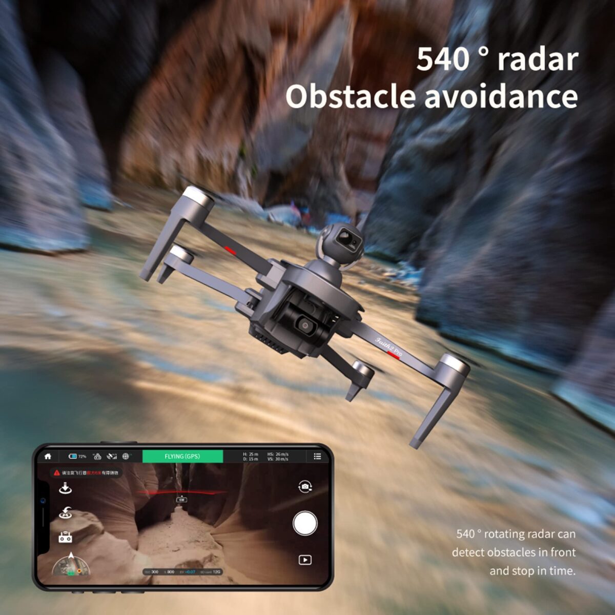 Cfly Faith 2 Pro Drone With 4k Camera - Image 3