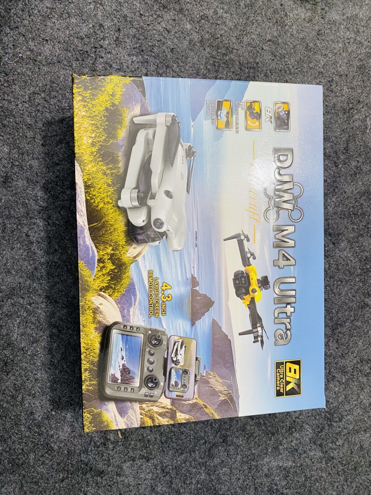 DJW M4 Ultra 4k Camera with Display Remote Drone 2025 - Image 8