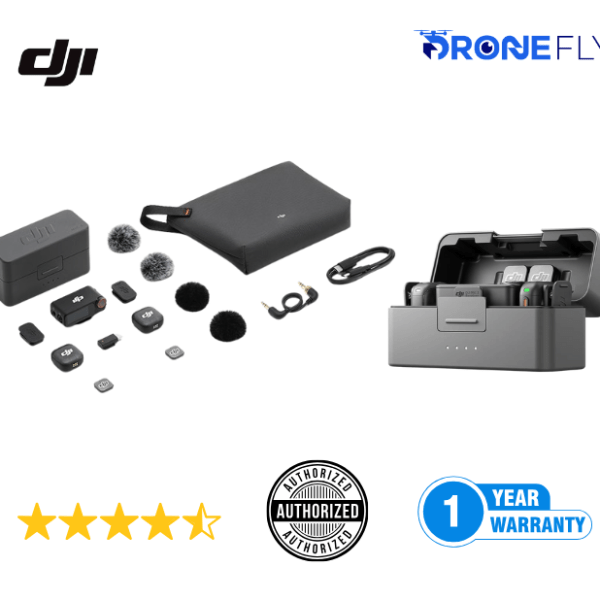 DJI Mic 3 (2 TX + 1 RX + Charging Case)