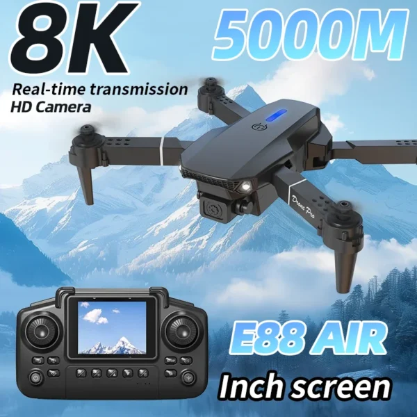 E88 Air Mini Display Remote Drone
