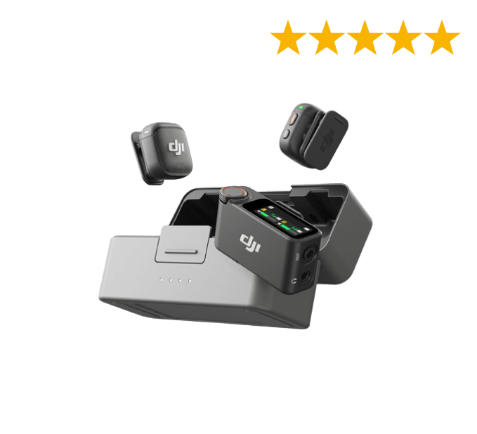 mic 3 2tx+1rx DJI Mic 3 (2 TX + 1 RX + Charging Case) - Image 1