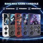 R36 Max Open Source Handheld Game Console