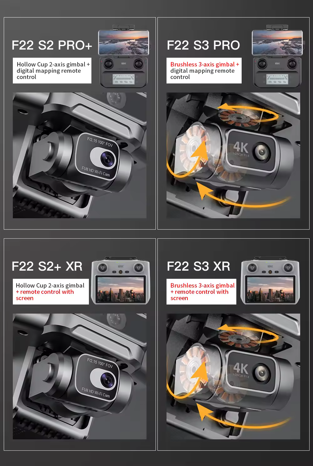 Hcadc610575bd48a1a23e104ab97a39fcw SJRC F22 S3 XR 8K CAMERA 2025 - Image 2