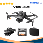 V198 Gps Drone with Big Display Remote 8k camera